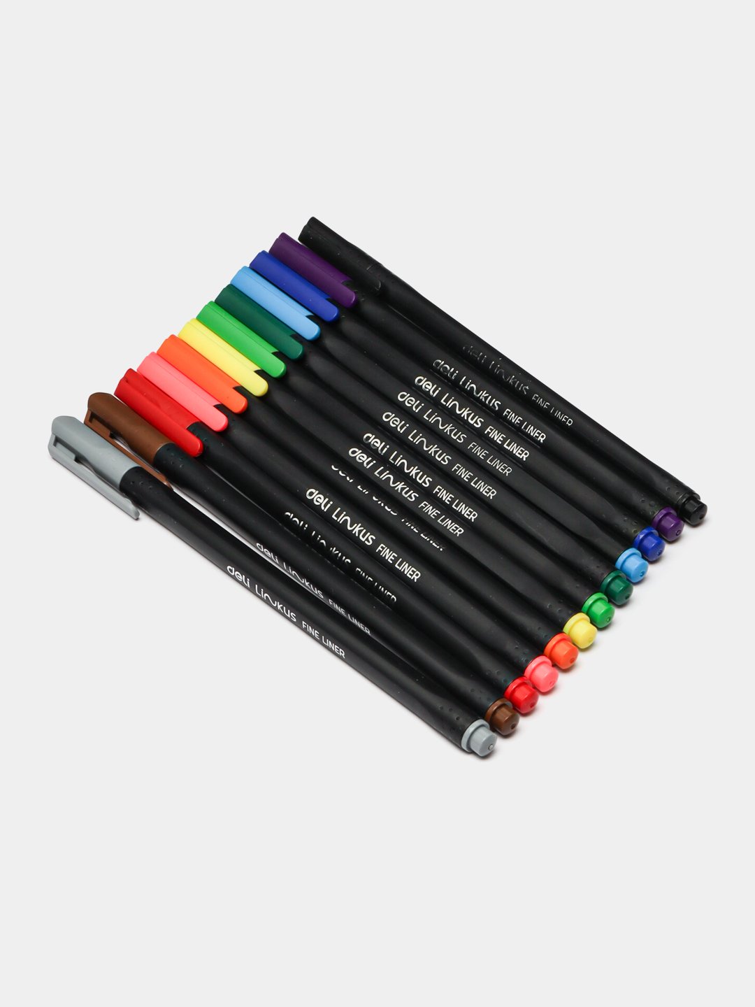 Ручка набор FINELINER 12 цветов 0.4мм, 1204-12
